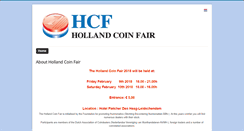 Desktop Screenshot of hollandcoinfair.nl